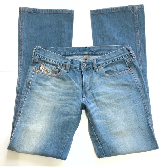 Diesel Denim - Diesel Industry Mod Zink Light Wash Flare Jeans